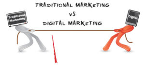 traditiona digital marketing