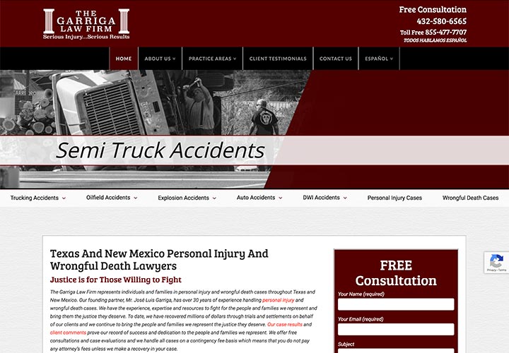 website design for attorneys