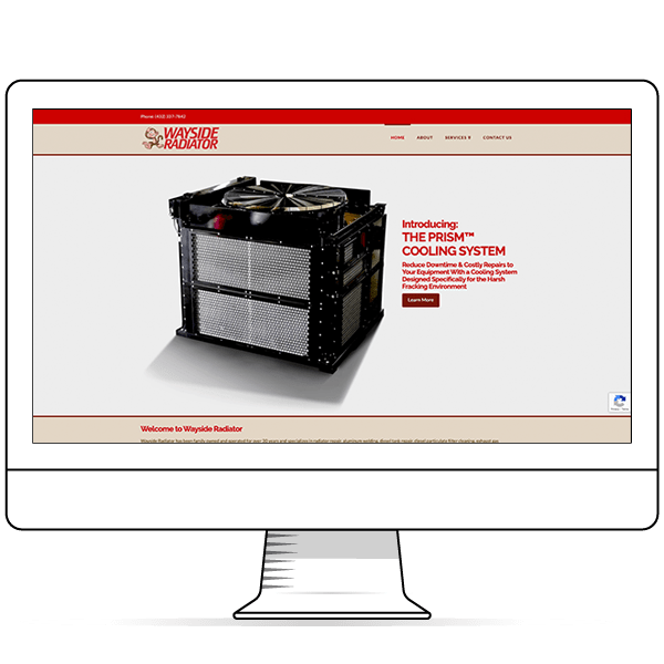 wayside radiator web design min
